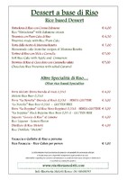 MENU :: Risotteria Melotti a Roma